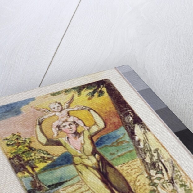 Frontispiece, from Songs of Innocence by William Blake