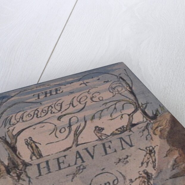 Title Page, from Marriage of Heaven and Hell by William Blake