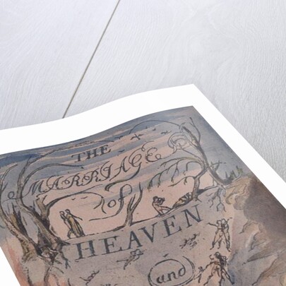 Title Page, from Marriage of Heaven and Hell by William Blake