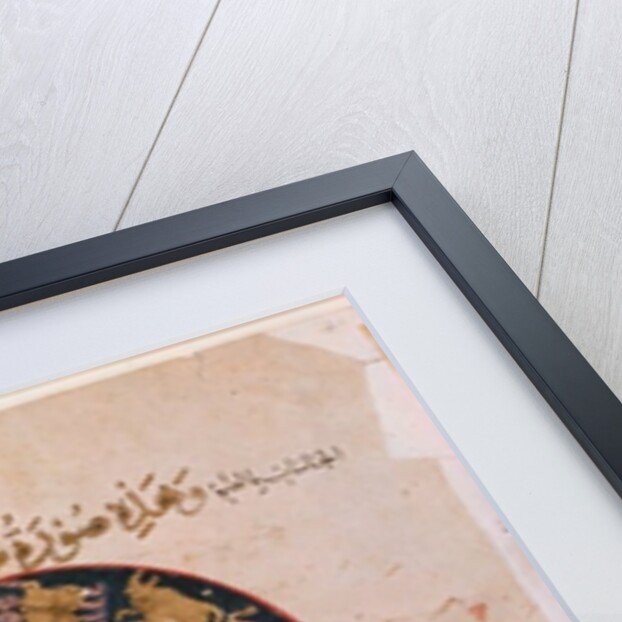 An Indian astrological chart depicting signs of the eastern Zodiac, 1850 by Indian School