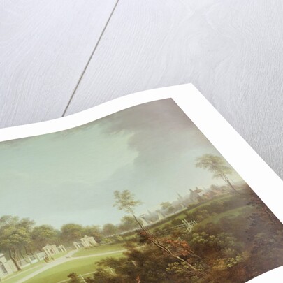 Annefield with Glasgow beyond, c.1800 by Alexander Nasmyth