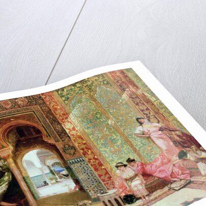 A Royal Palace in Morocco, 19th century by Benjamin Constant