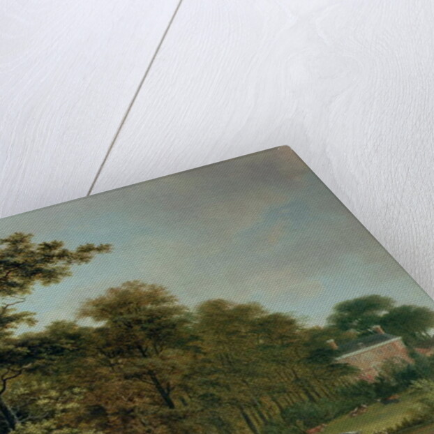 A Country House by J. & Velde A.van Hackaert