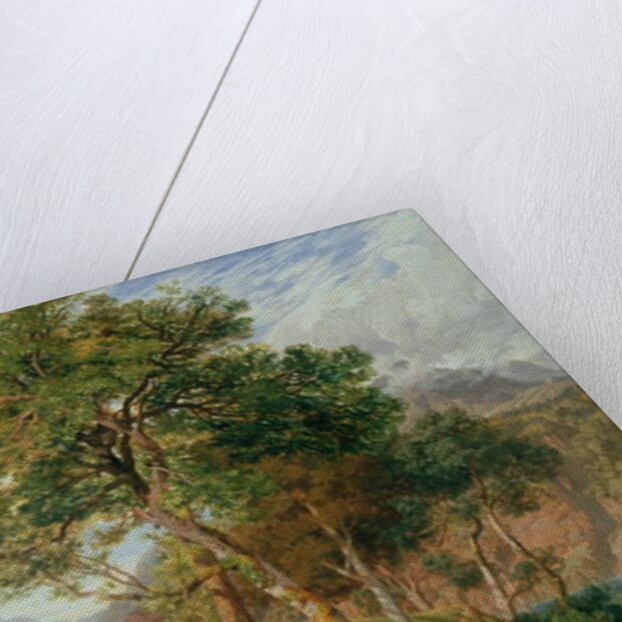 The Shores of Lake Lecco by Frederick Lee Bridell