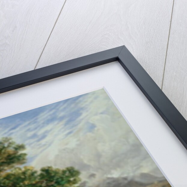 The Shores of Lake Lecco by Frederick Lee Bridell