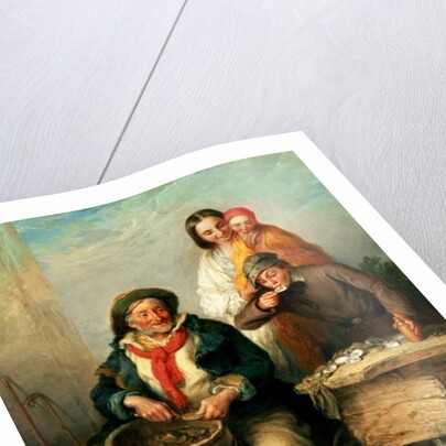 Oysters, Young Sir? by Henry Perlee Parker