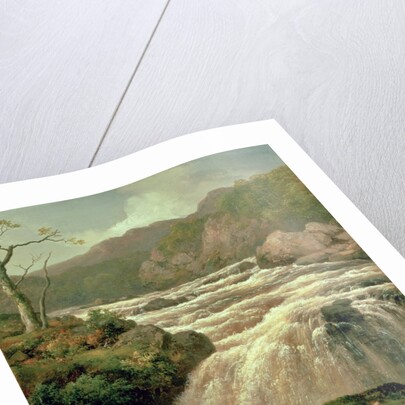 Waterfall on River Neath, South Wales, 19th century by James Burrell Smith