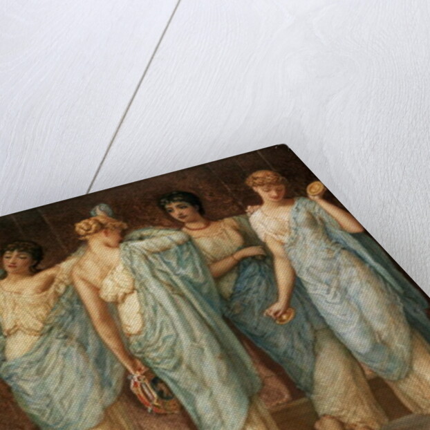 Ready for the Dance by Augustus Jules Bouvier