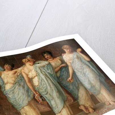 Ready for the Dance by Augustus Jules Bouvier