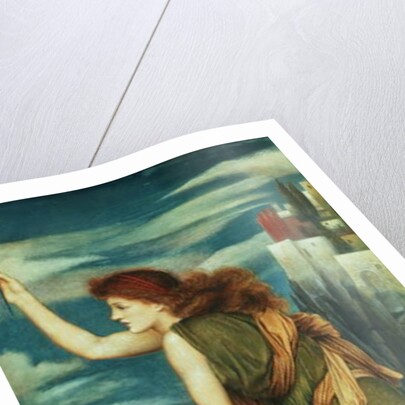 Hero awaiting the return of Leander, 1885 by Evelyn De Morgan