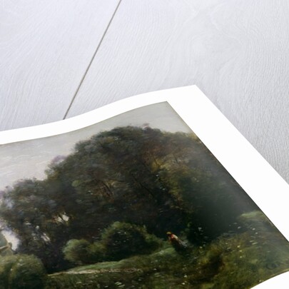 Souvenir of the Villa Borghese, 1855 by Jean Baptiste Camille Corot