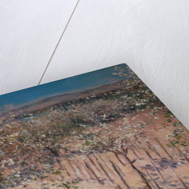 Orchard with Flowering Apple Trees, Colombes by Gustave Caillebotte