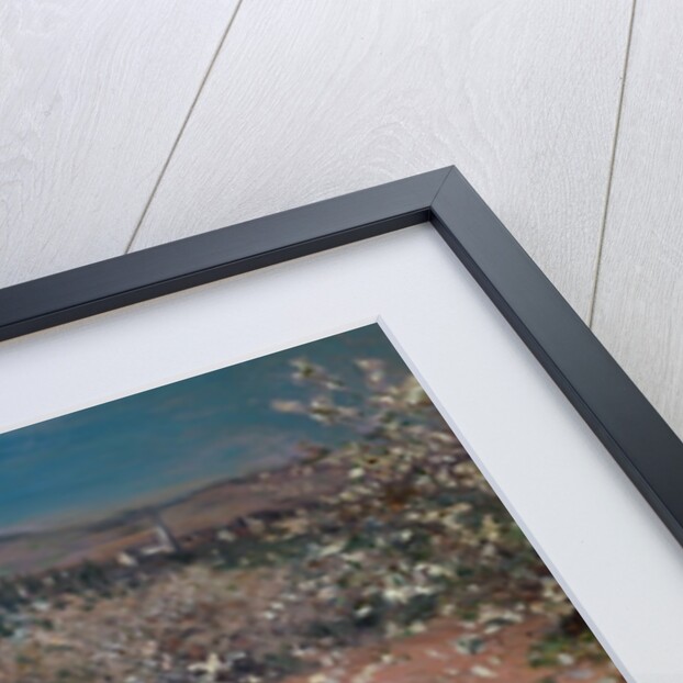 Orchard with Flowering Apple Trees, Colombes by Gustave Caillebotte