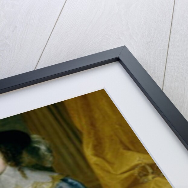 Queen Henrietta Maria and her dwarf Sir Jeffrey Hudson, c.1633 by Anthony van Dyck