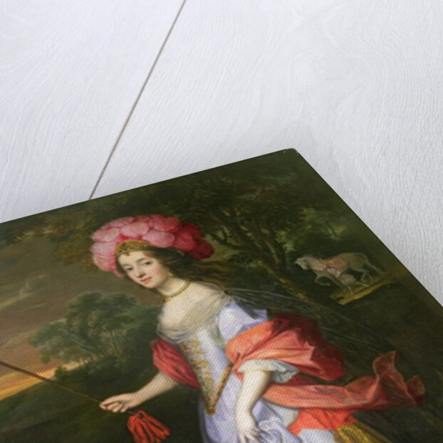 A Lady in Masquerade Costume, c.1679 by John Michael Wright