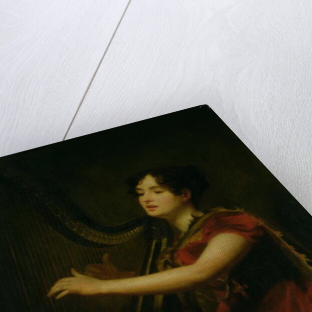The Marchioness of Northampton, Playing a Harp, c.1820 by Henry Raeburn