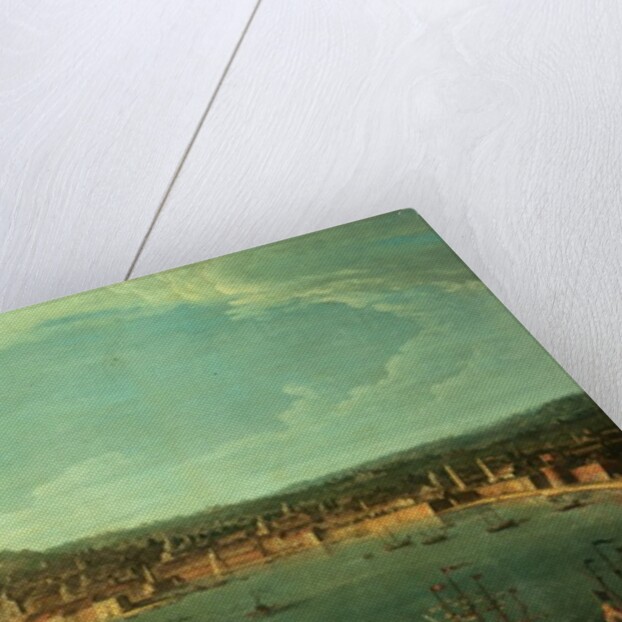 A View of Naples from the sea by Antonio Joli