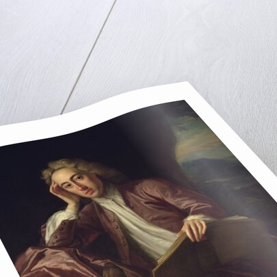 Alexander Pope and his dog, Bounce, c.1718 by Jonathan Richardson