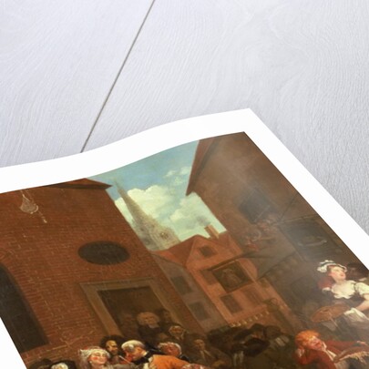 The Four Times of Day: Noon, 1736 by William Hogarth