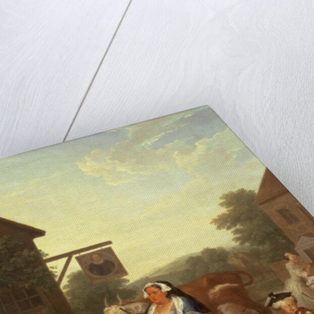 The Four Times of Day: Evening, 1736 by William Hogarth