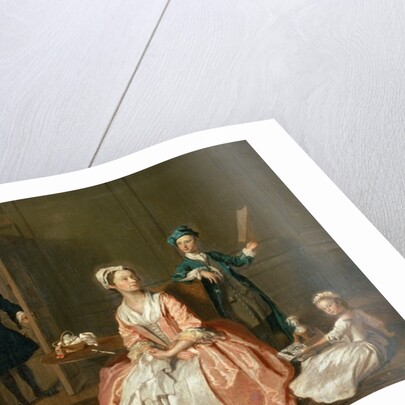 Conversation Piece, probably of the artist's family, c.1732-5 by Joseph Highmore