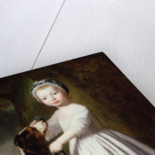 Little Boy with a Dog, c.1757 by George Romney