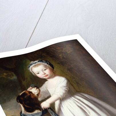 Little Boy with a Dog, c.1757 by George Romney