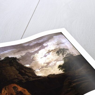 Virgil's Tomb, with the Figure of Silius Italicus, 1779 by Joseph Wright of Derby