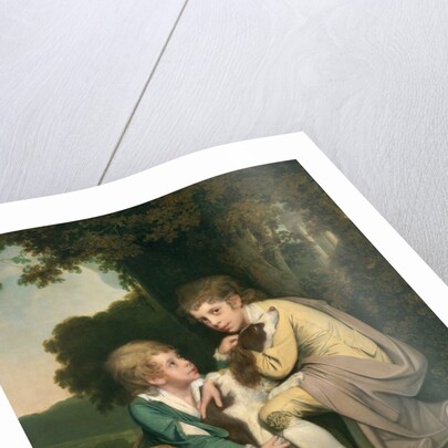 Thomas and Joseph Pickford as Children, c.1777-9 by Joseph Wright of Derby