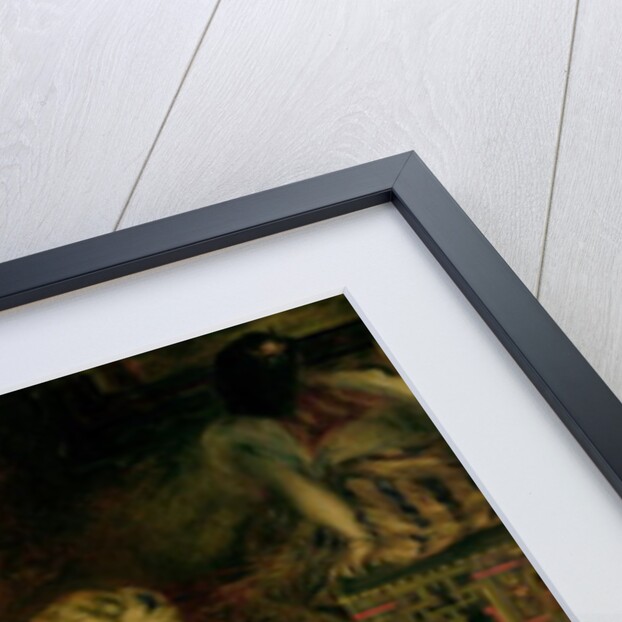 Interior of a Harem in Montmartre, Parisian women dressed as Algerians, 1872 by Pierre Auguste Renoir