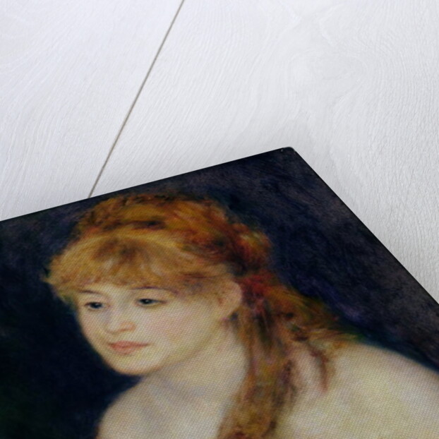 Young Woman Braiding Her Hair, 1876 by Pierre Auguste Renoir