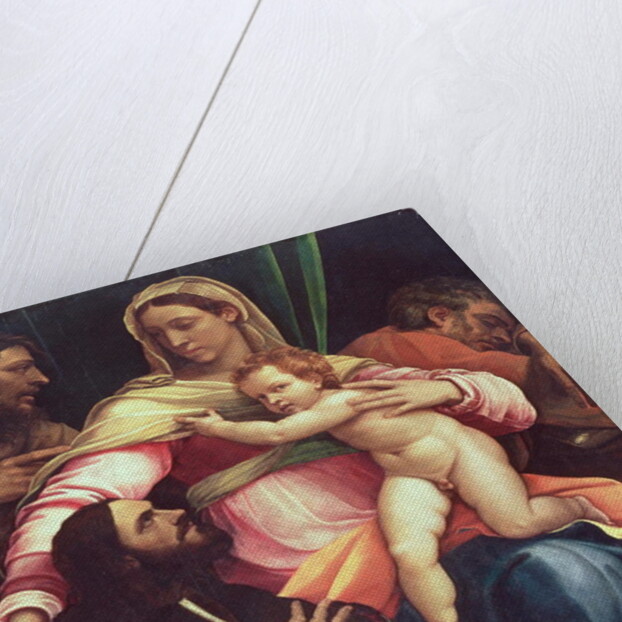The Madonna and Child with Saint Joseph, Saint John the Baptist and a Donor, 1517 by Sebastiano del Piombo