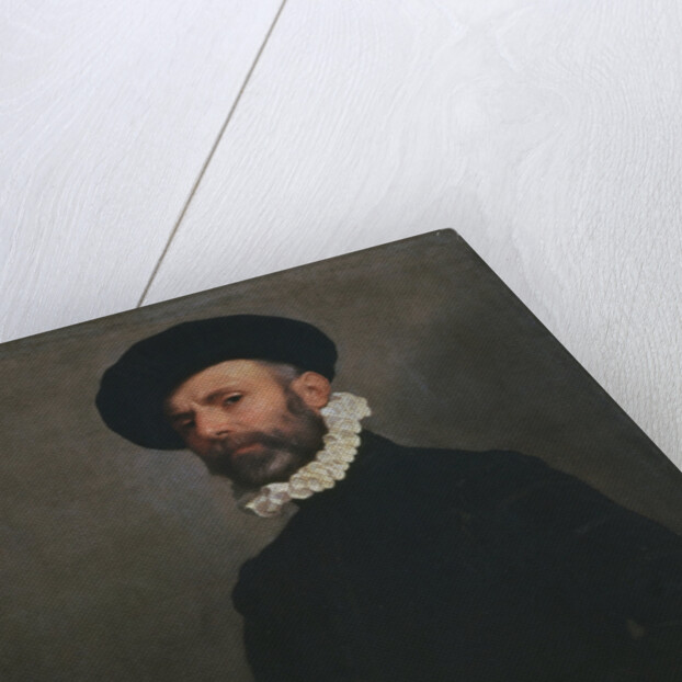 Portrait of a Man holding a Letter, c.1570 by Giovanni Battista Moroni