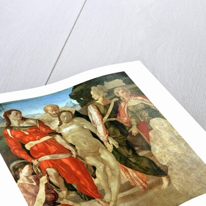 The Entombment, c.1500-1 by Michelangelo Buonarroti