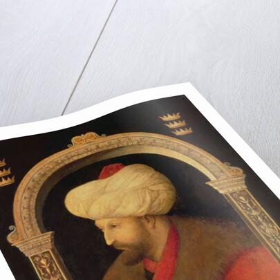 Sultan Mehmet II, 1480 by Gentile Bellini