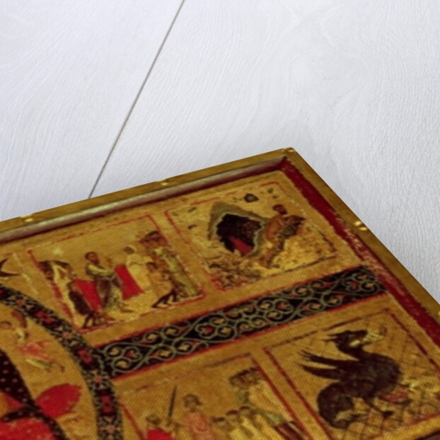 The Virgin and Child Enthroned, with Scenes of the Nativity and the Lives of the Saints, 1263-4 by di Magnano da Arezzo Margaritone