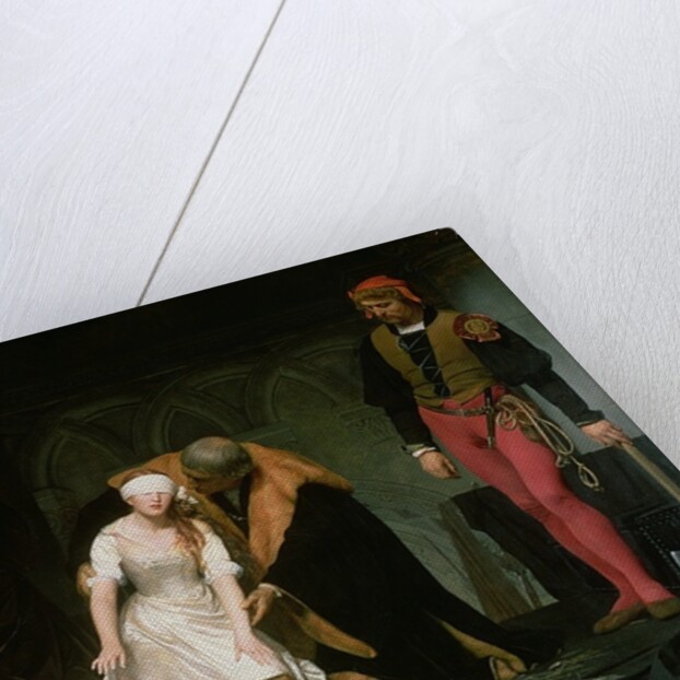 The Execution of Lady Jane Grey, 1833 by Hippolyte Delaroche