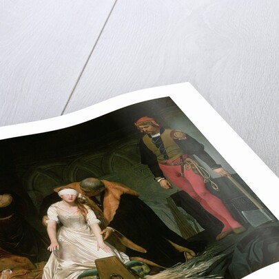 The Execution of Lady Jane Grey, 1833 by Hippolyte Delaroche