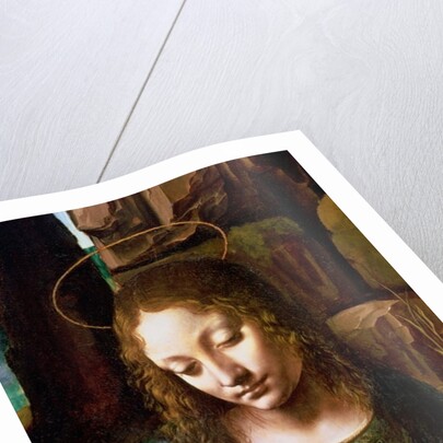 The Virgin of the Rocks, detail, c.1508 by Leonardo da Vinci