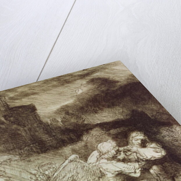 The Agony in the Garden by Rembrandt Harmensz. van Rijn