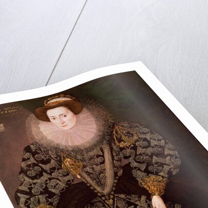 Frances Clinton, Lady Chandos, 1589 by Hieronymus Custodis