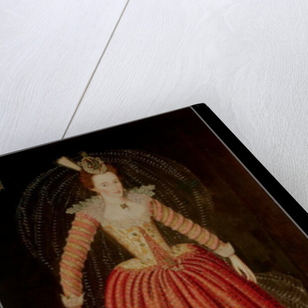 Lucy Harrington, Countess of Bedford, in a masque costume designed by Inigo Jones, 1606 by John de the Elder Critz