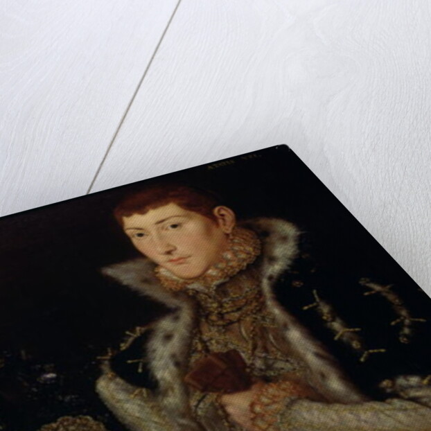 Lady Mary Nevill and her son Gregory Fiennes, 1559 by Hans Eworth or Ewoutsz