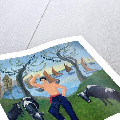 The Dancing Sailor, 1925 by Cedric Morris