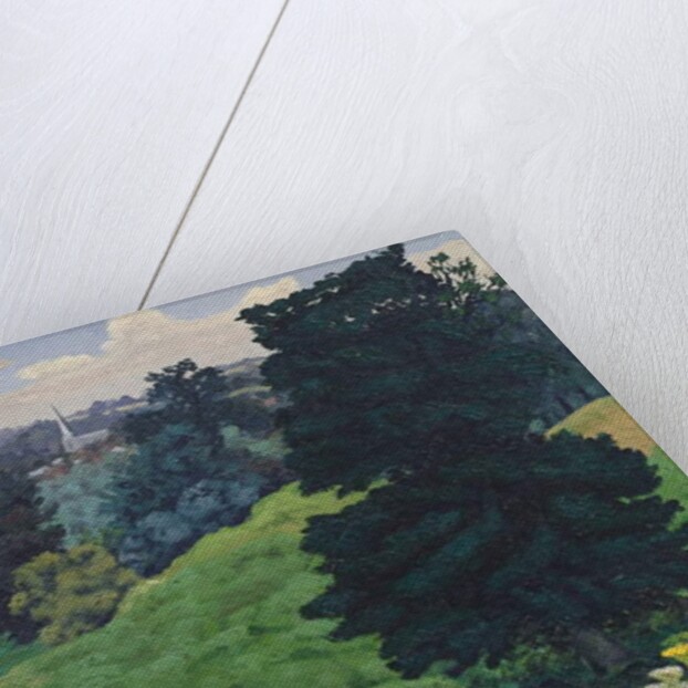 Hadleigh Church, c.1942 by Cedric Morris