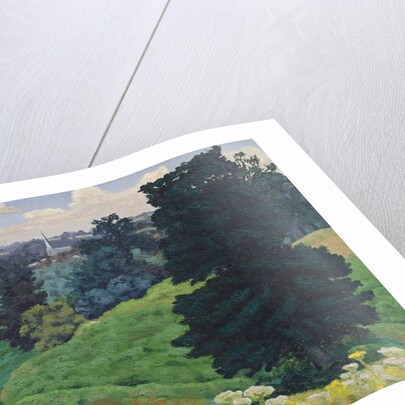 Hadleigh Church, c.1942 by Cedric Morris