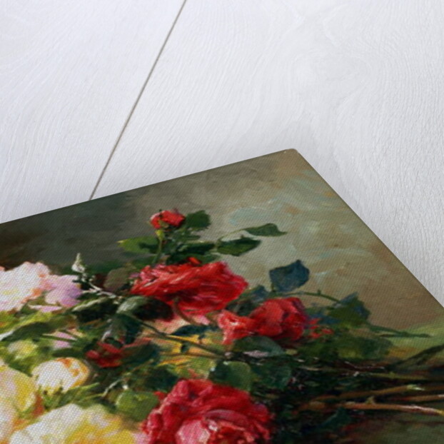 A Bouquet of Roses by Eugene Henri Cauchois