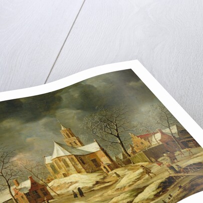 The Village of Midlum by Jan Abrahamsz. Beerstraten