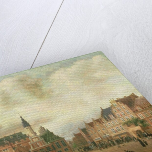 Announcement of the Peace of Breda in the Grote Markt, Haarlem, c.1667 by Gillis Rombouts