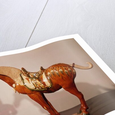 Horse and groom, Tang Dynasty by School Chinese